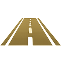 Wide Blacktop Roads